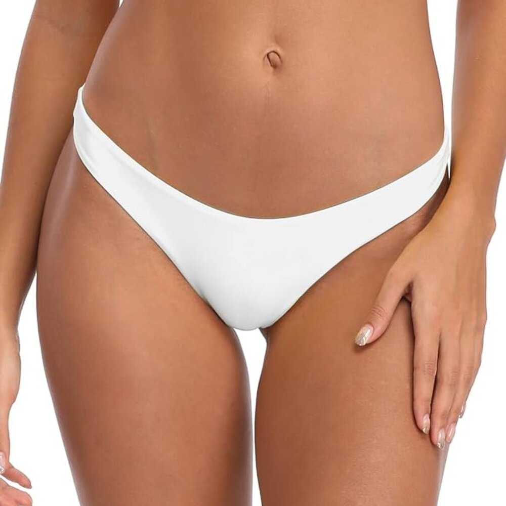 RELLECIGA Women's Cheeky Bikini Bottom